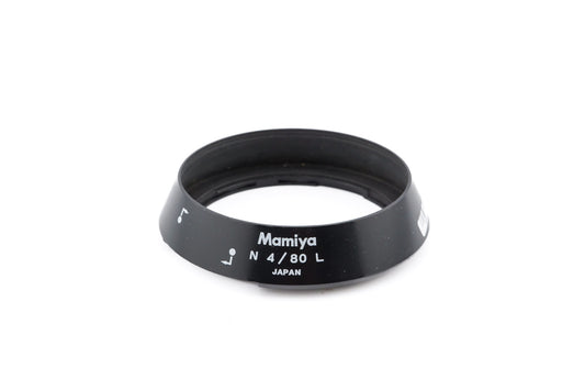 Mamiya Lens Hood (80mm f4 N L) - Accessory