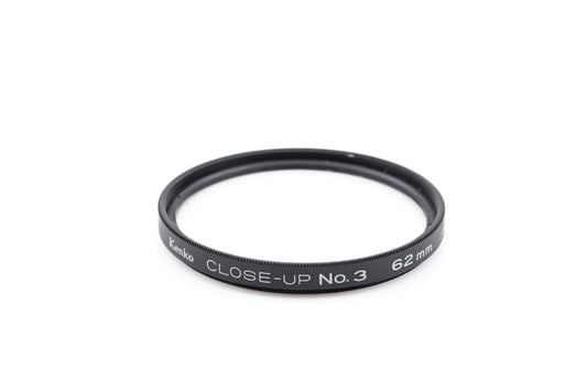 Kenko 62mm Close-Up Filter No. 3 - Accessory