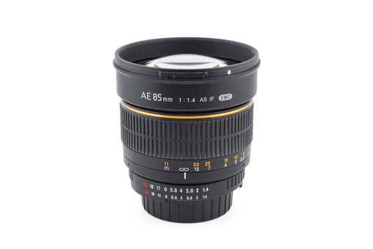 Samyang 85mm f1.4 AE AS IF UMC AI-S - Lens