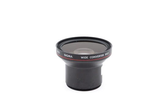 Sigma 0.5x Wide Converter For AF Video Camera - Accessory