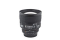 Nikon 85mm f1.4 AF Nikkor D - Lens