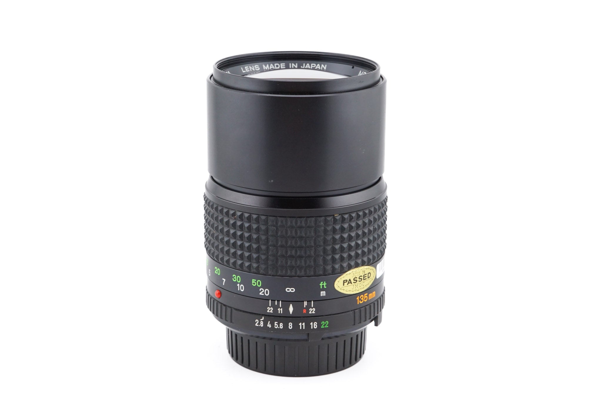 Minolta 135mm f2.8 MD Tele Rokkor - Lens