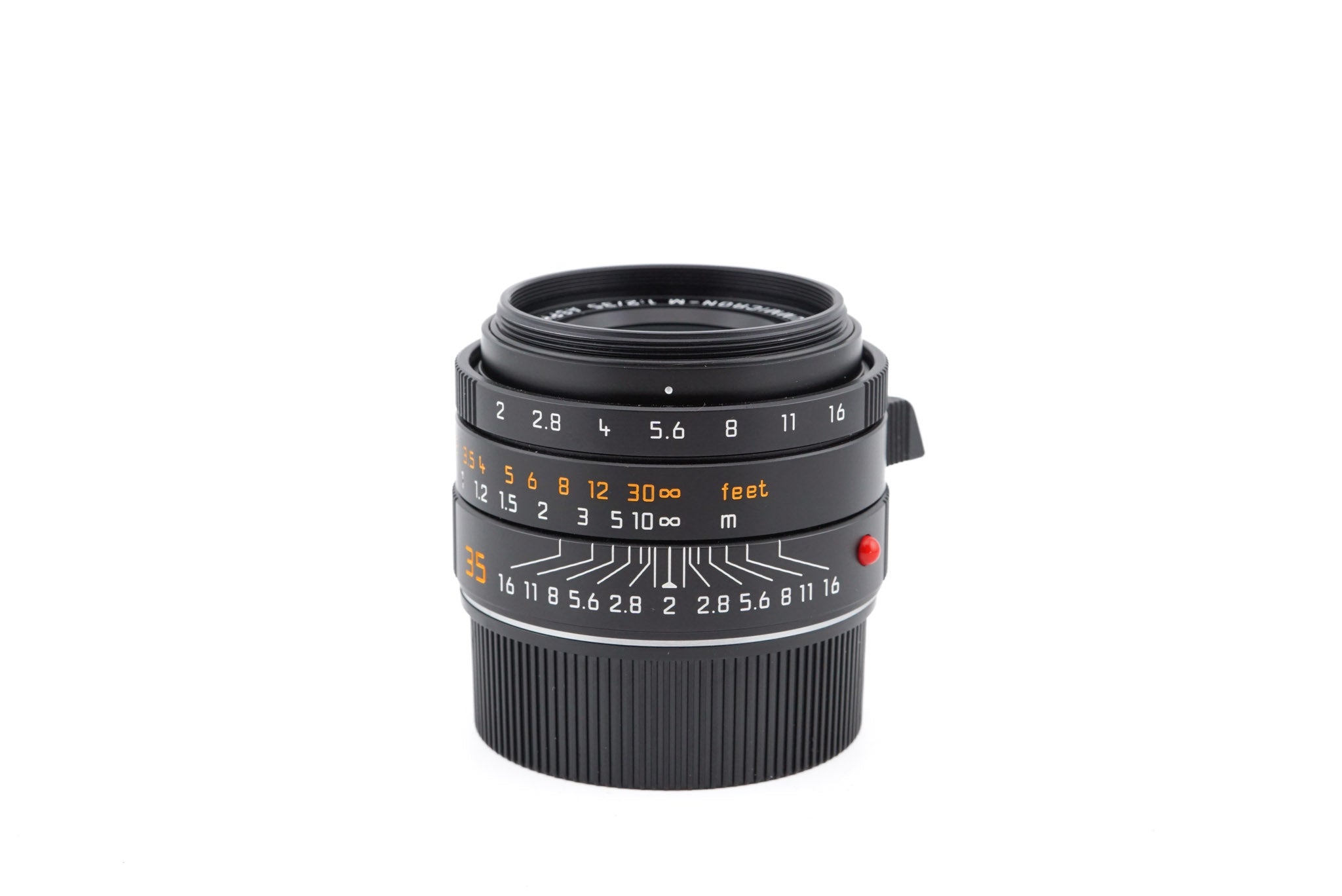 Leica 35mm f2 Summicron-M ASPH (Type II) (Black, 11673 / 11708) - Lens