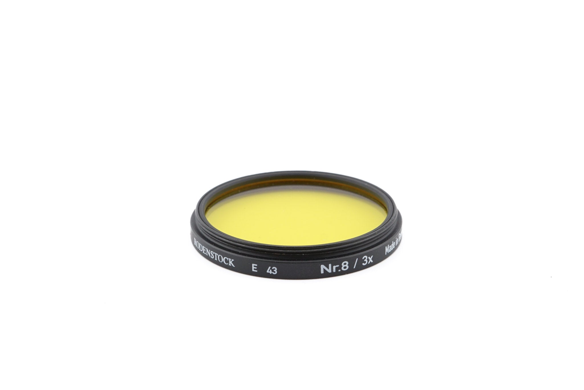 Rodenstock 43mm Yellow-Green Filter Nr.8/3x - Accessory