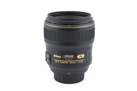 Nikon 35mm f1.4 AF-S Nikkor G N - Lens