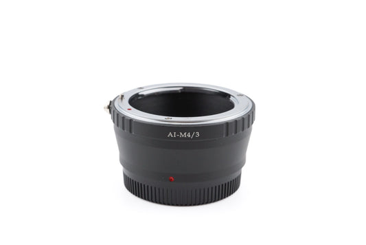 Generic Nikon F - Micro Four Thirds Adapter - Lens Adapter