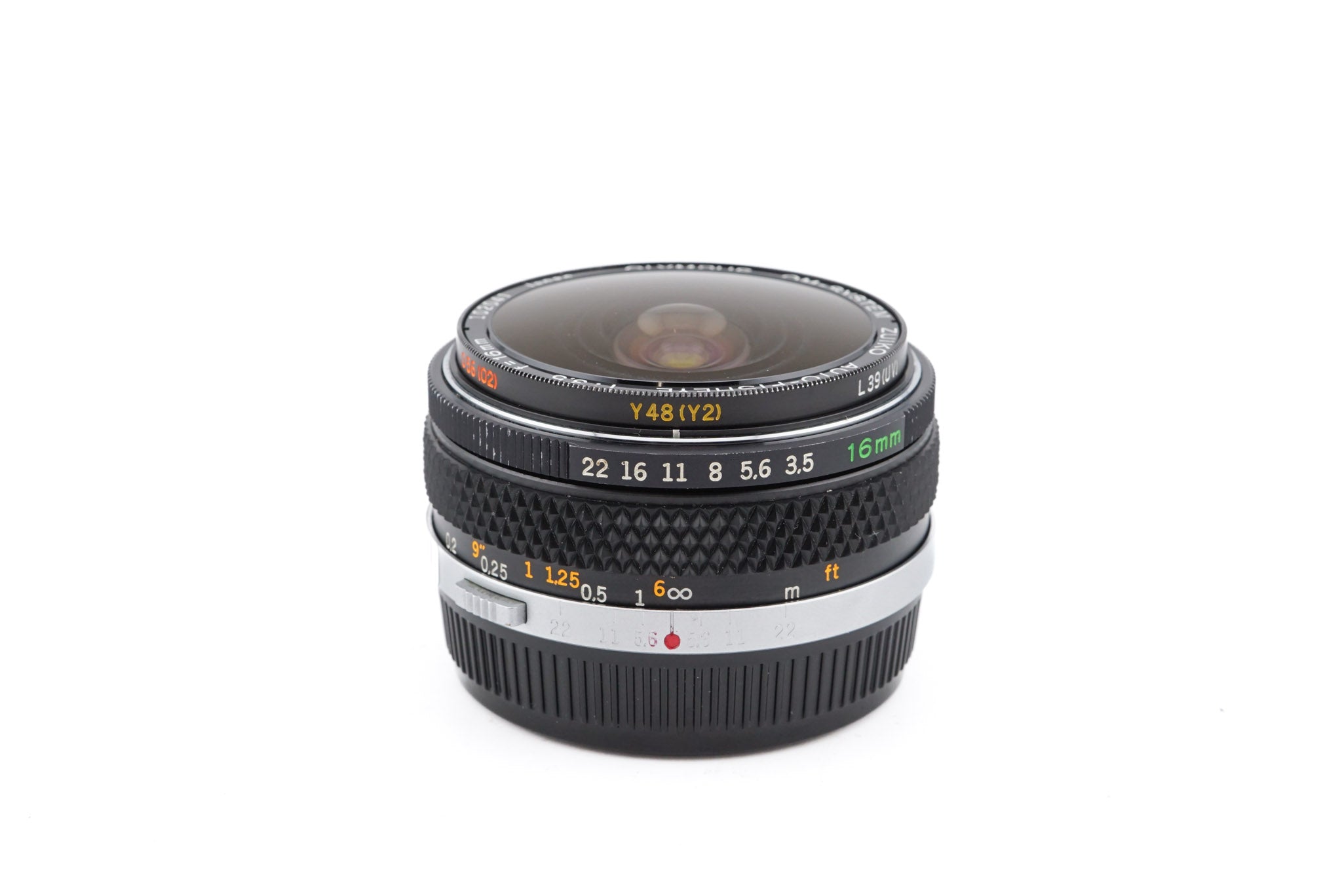 Olympus 16mm f3.5 Zuiko Auto-Fisheye - Lens