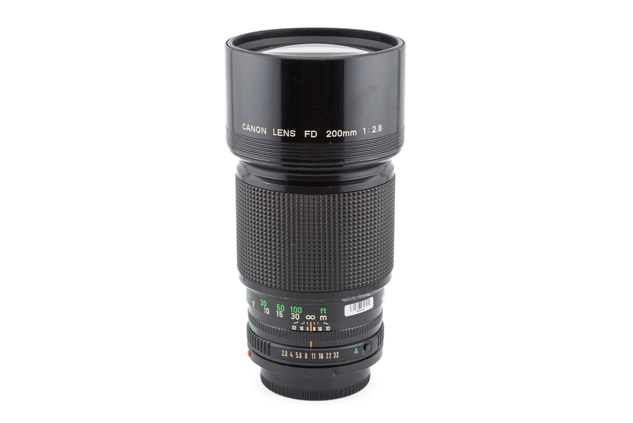 PRISTINE Canon fd 200mm f2.8 on sale with hard case