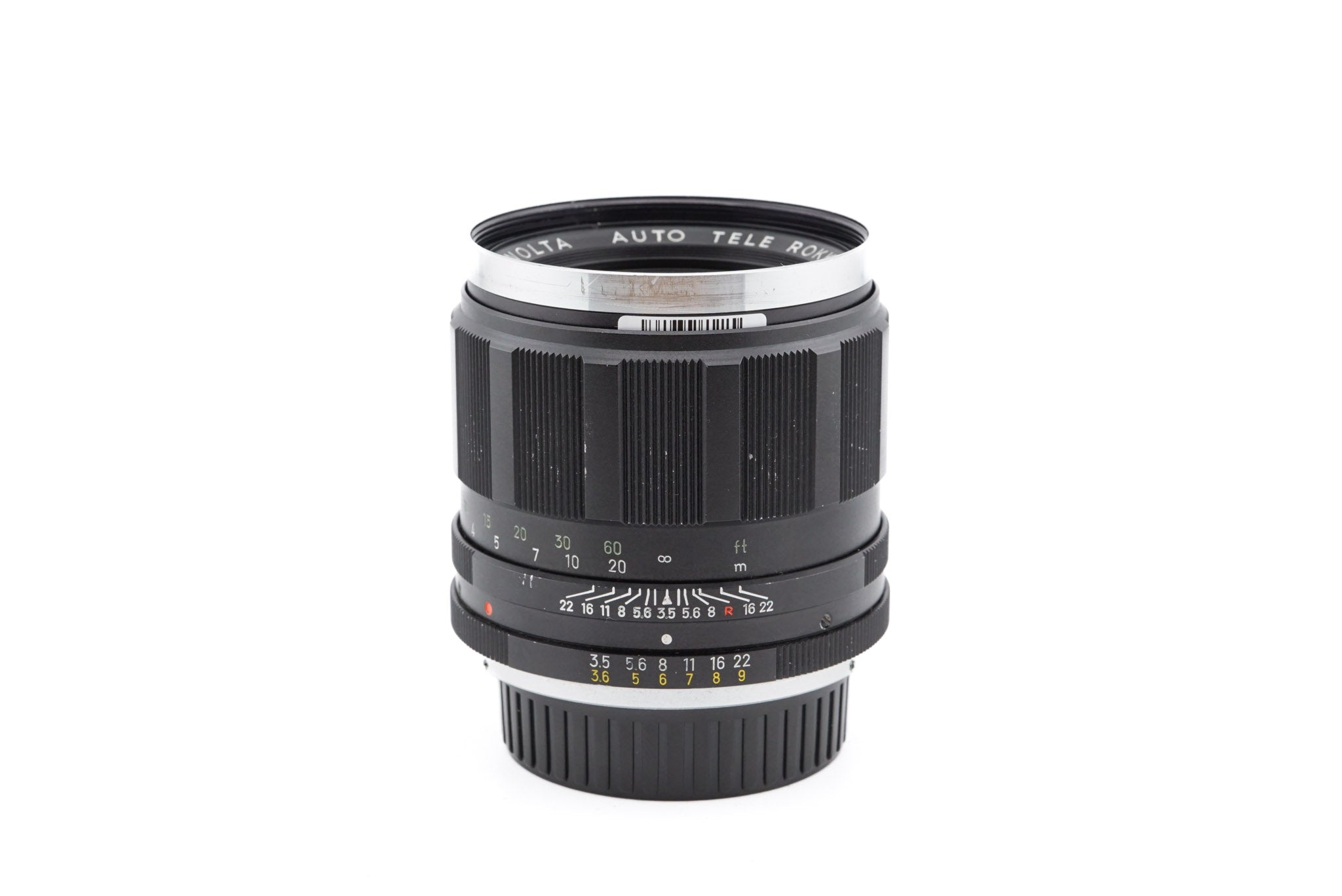 Minolta 100mm f3.5 Auto Tele Rokkor-QE - Lens