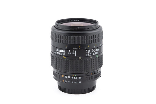 Nikon 28-70mm f3.5-4.5 AF Nikkor D - Lens
