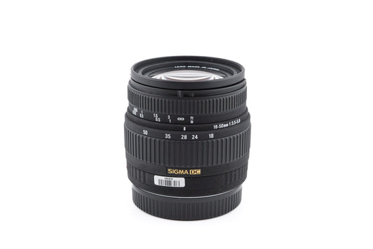 Sigma 18-50mm f3.5-5.6 DC - Lens
