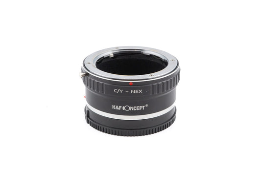 K&F Concept Contax/Yashica - Sony E/FE (C/Y-NEX) Adapter - Accessory