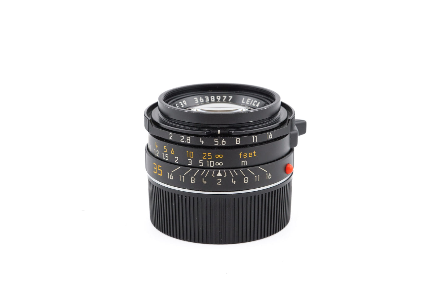 Leica 35mm f2 Summicron-M (Type IV) - Lens