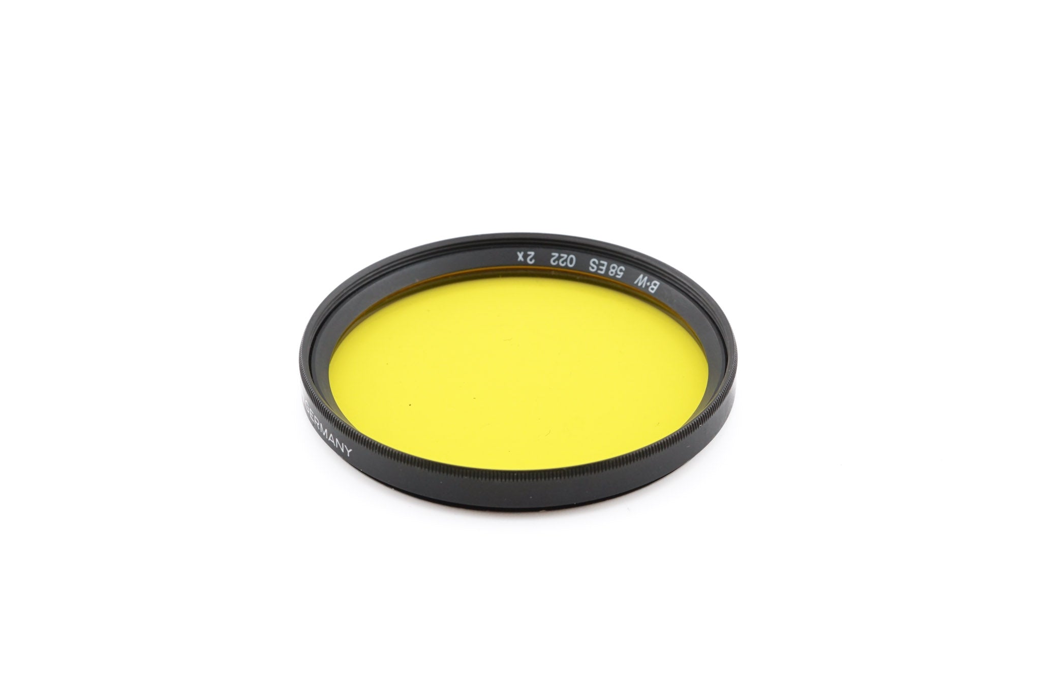 B+W 58mm Yellow Filter 2x (022) - Accessory