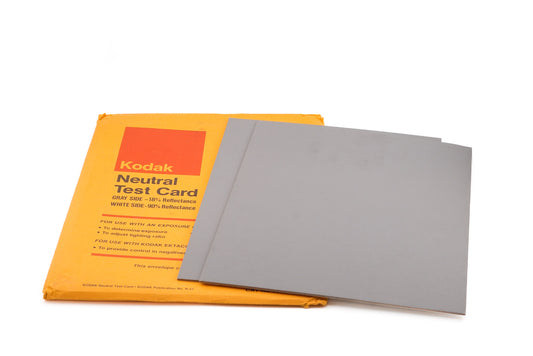 Kodak Neutral Test Card - Accessory