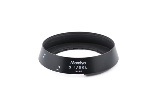 Mamiya Lens Hood (50mm f4 G L) - Accessory