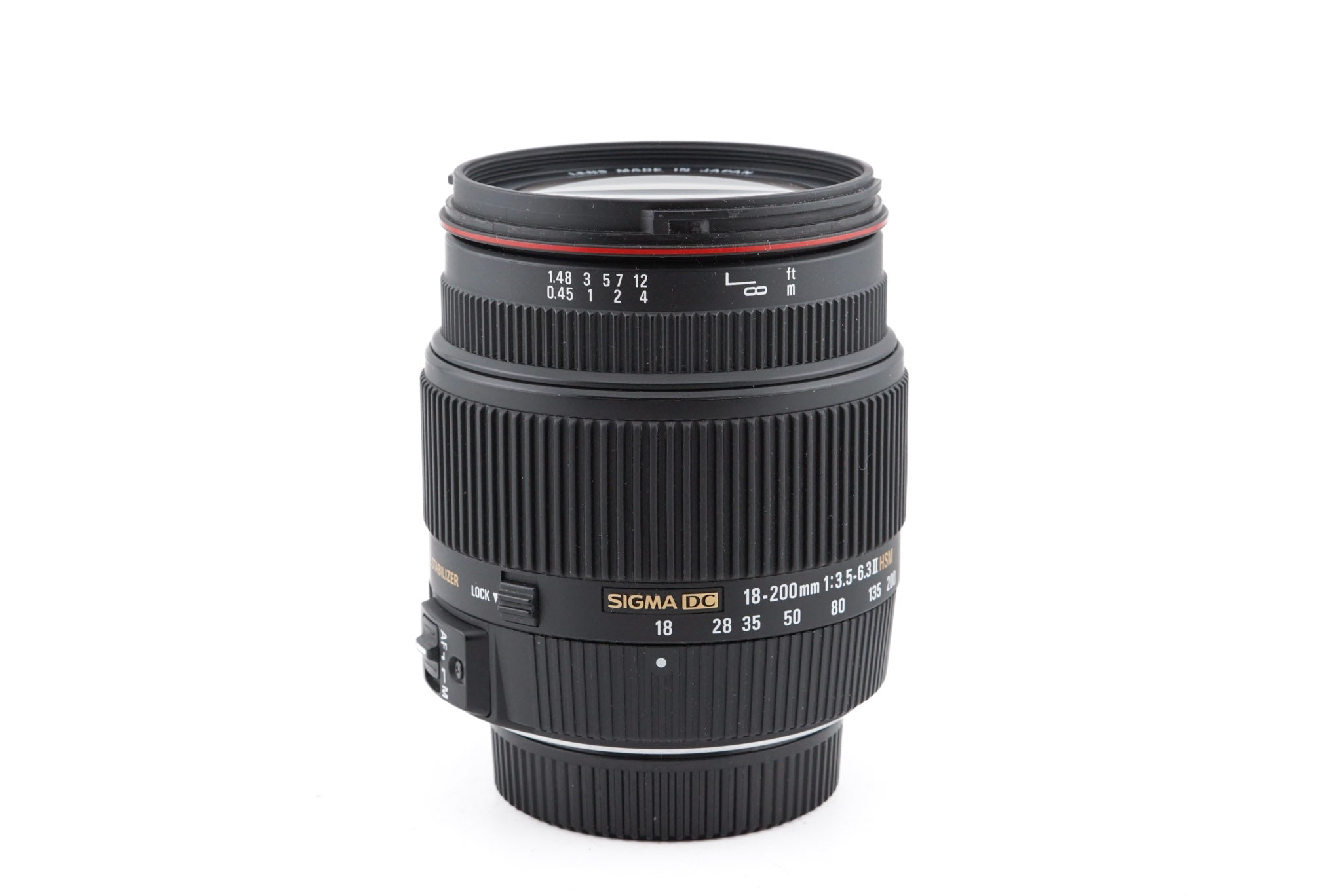 Sigma 18-200mm f3.5-6.3 DC OS HSM II - Lens