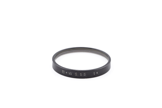 B+W Series 5.5 UV Filter 1x - Accessory