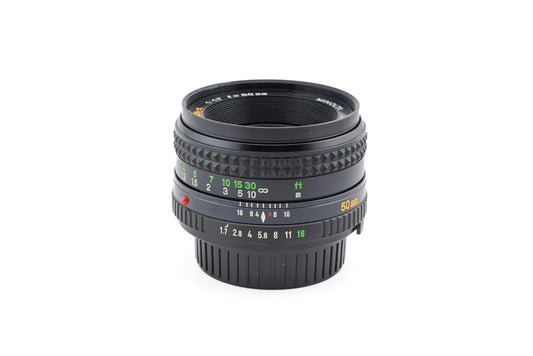 Minolta 50mm f1.7 MD Rokkor-X - Lens