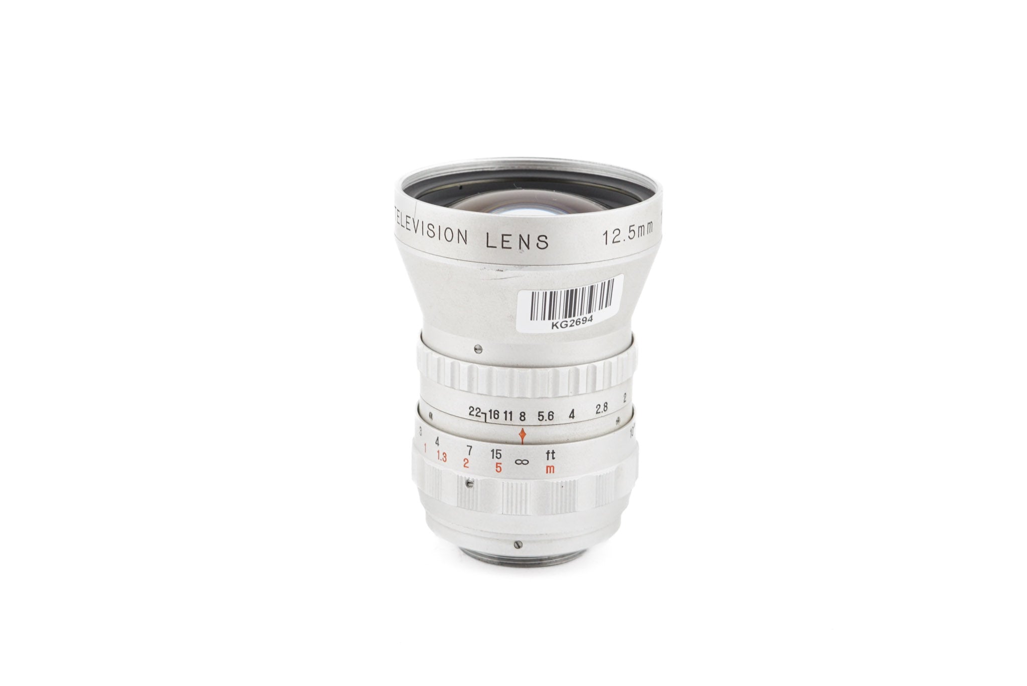 Cosmicar 12.5mm f1.4 TV Lens - Lens