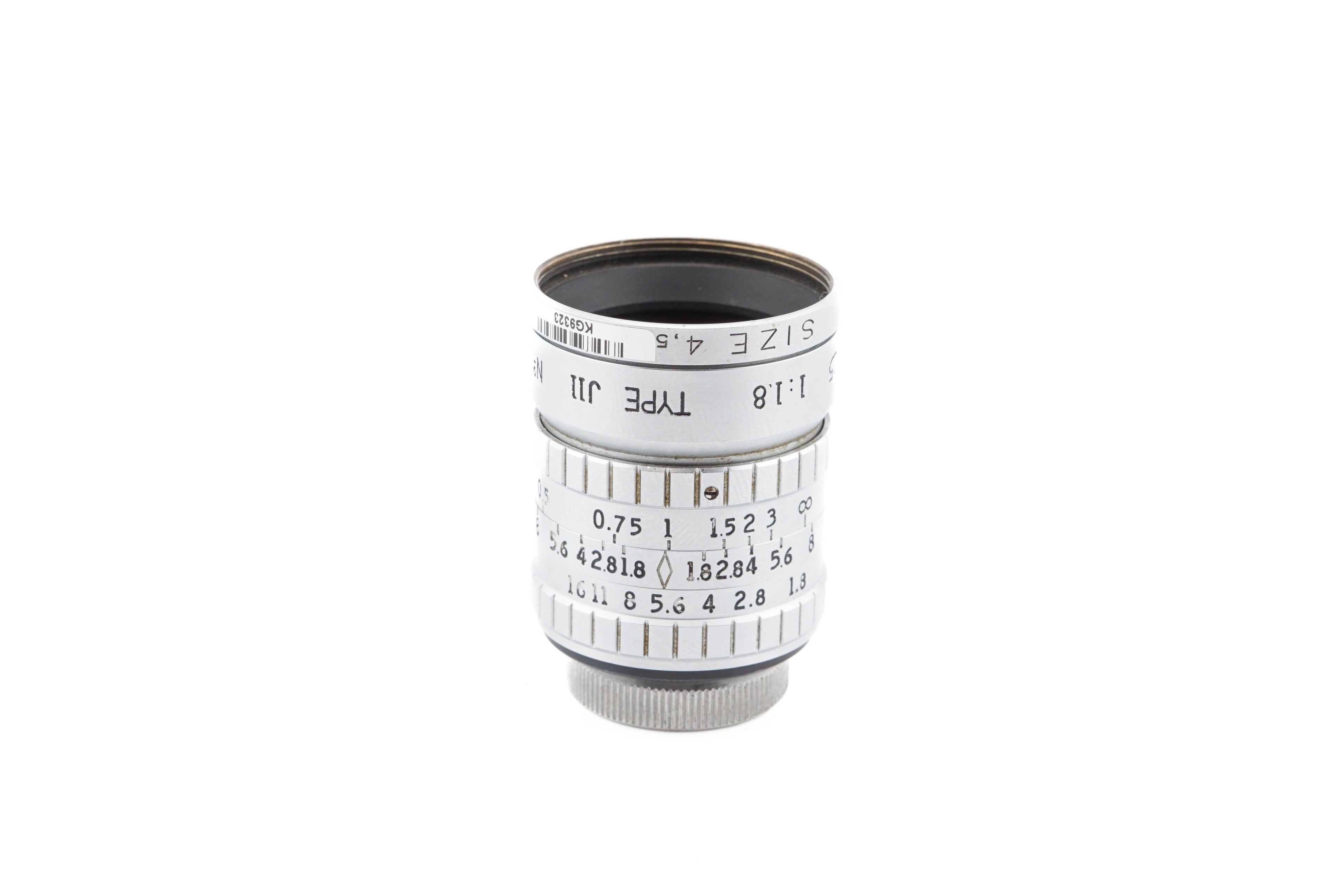 Angenieux 12.5mm f1.8 TYPE J11 - Lens