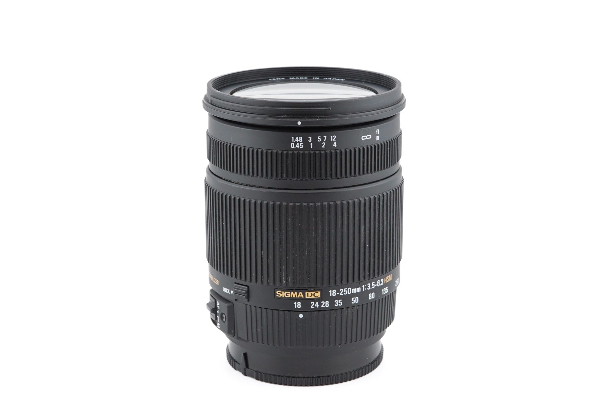 Sigma 18-250mm f3.5-6.3 DC OS HSM - Lens