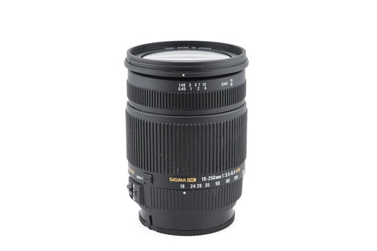 Sigma 18-250mm f3.5-6.3 DC OS HSM - Lens