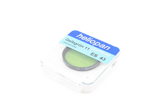 Heliopan 43mm Yellow/Green FIilter 2x Gelbgrün 11 - Accessory