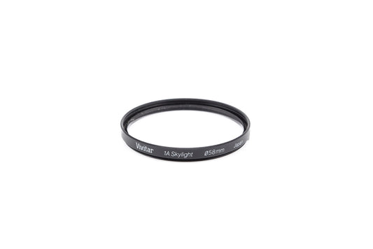 Vivitar 58mm Skylight Filter 1A - Accessory