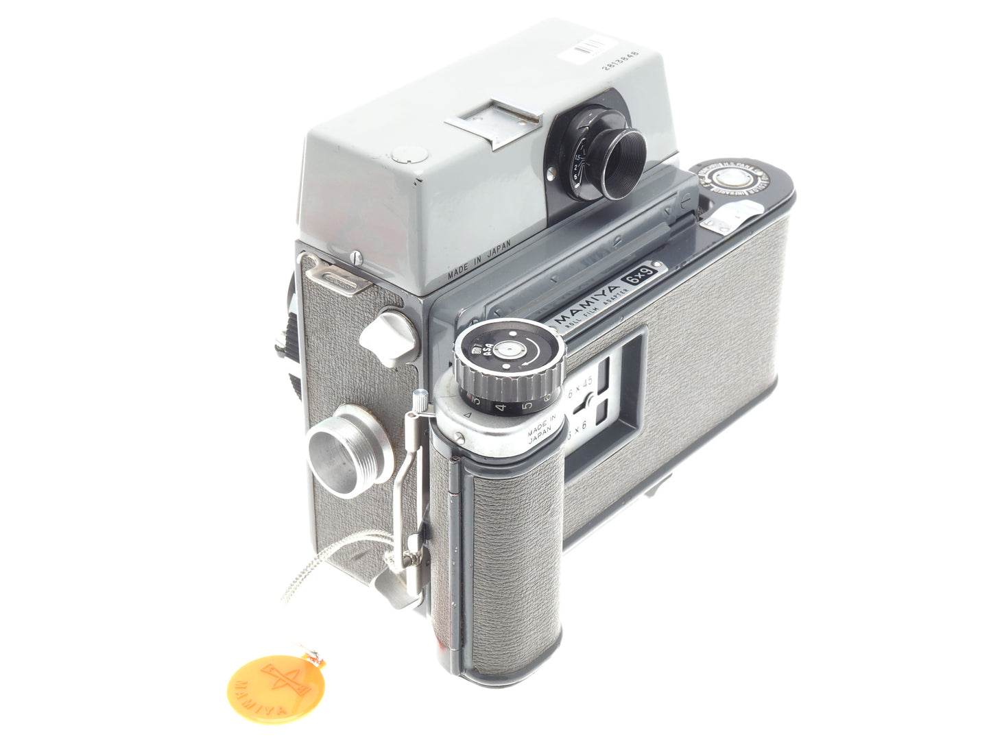 Mamiya Press + 90mm f3.5 Sekor + 6x9 Roll Film Adapter