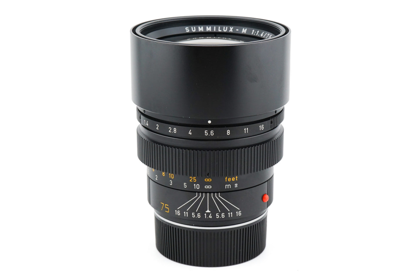 Leica 75mm f1.4 Summilux-M (Type II) (11815) - Lens