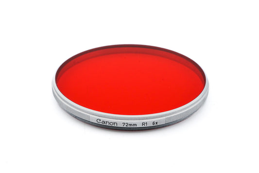 Canon 72mm Red Filter R1 6x - Accessory