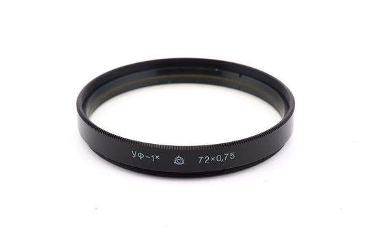 LZOS 72mm UV Filter ЧФ-1x - Accessory