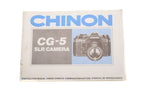 Chinon CG-5 Instructions