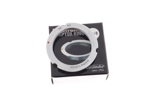 Voigtländer M-Bayonet Adapter Ring Type II 28/90mm - Lens Adapter