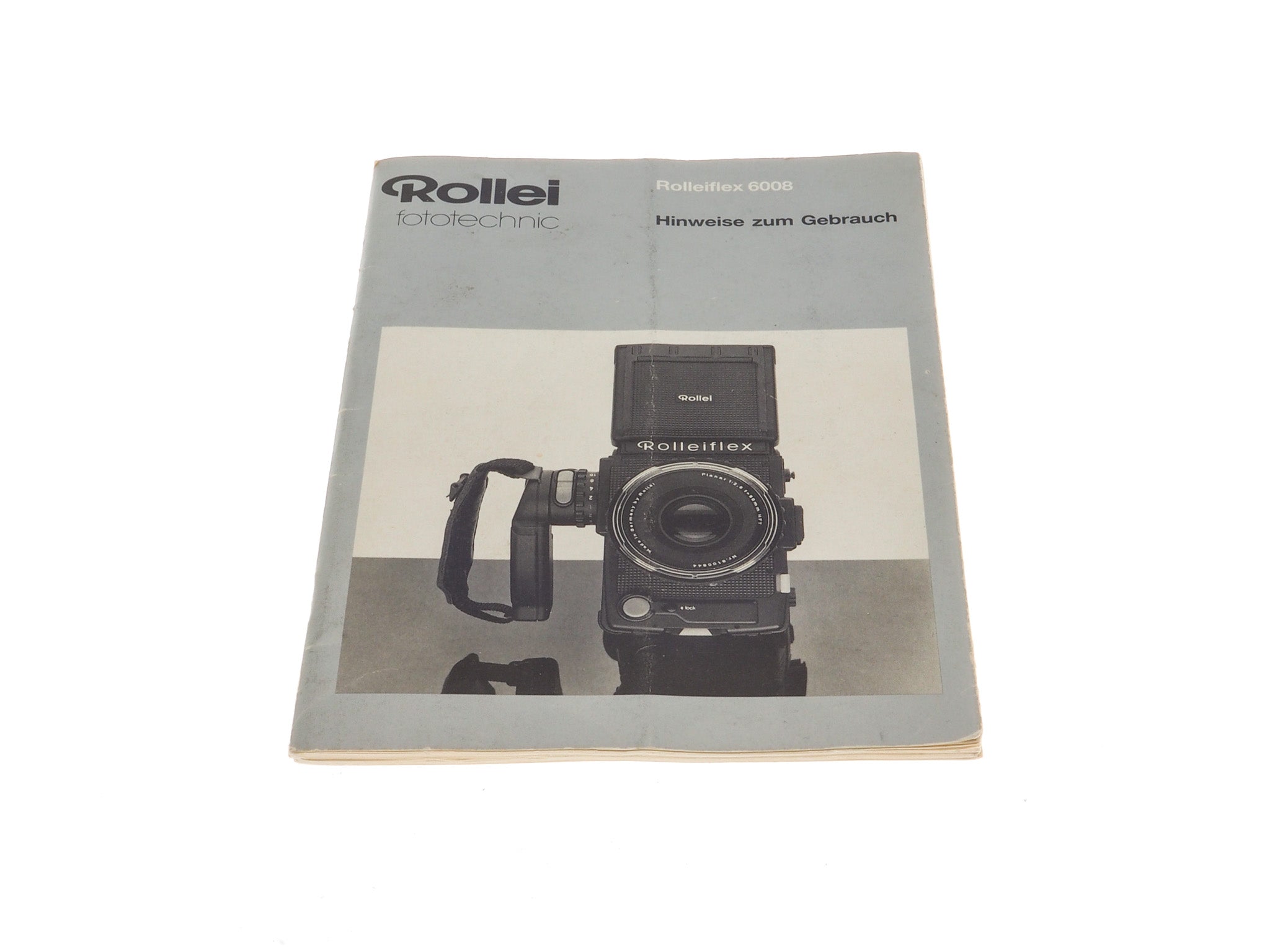 Rollei Rolleiflex 6008 Integral Mode d'emploi