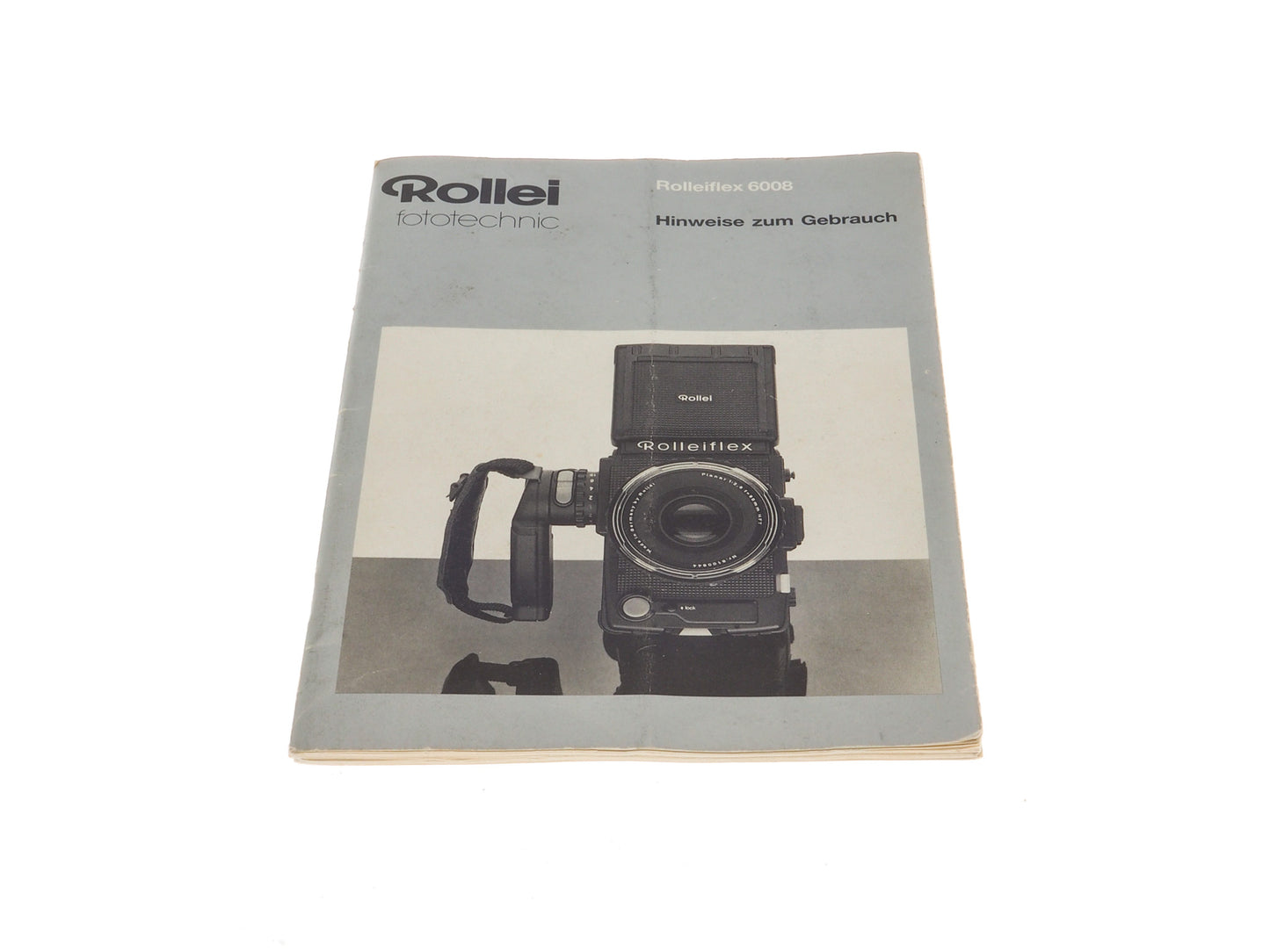 Rollei Rolleiflex 6008 Instructions - Accessory