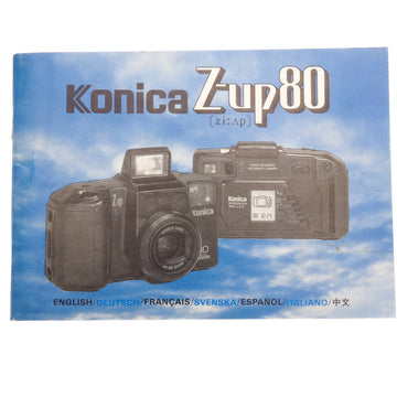 Konica Z-up 80 Instructions