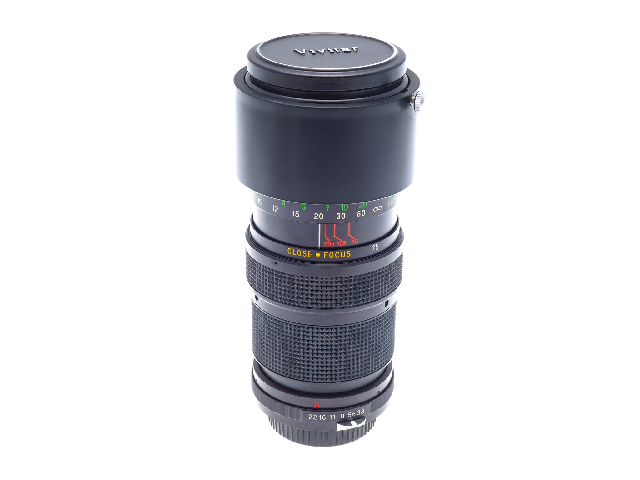 Vivitar 75-205mm f3.8 Close Focusing Auto Zoom Pre-AI - Lens