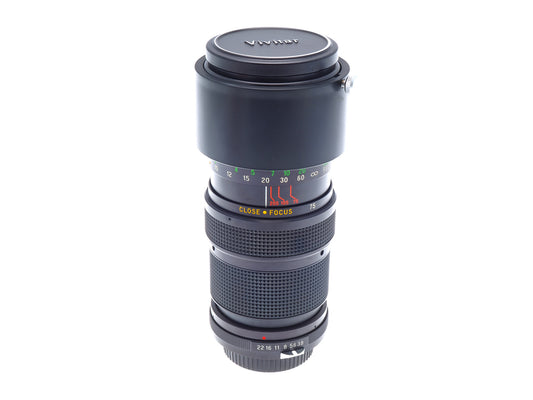 Vivitar 75-205mm f3.8 Close Focusing Auto Zoom Pre-AI - Lens
