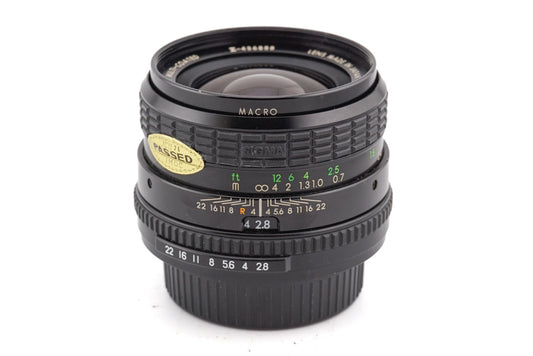 Sigma 28mm f2.8 Mini-Wide - Lens