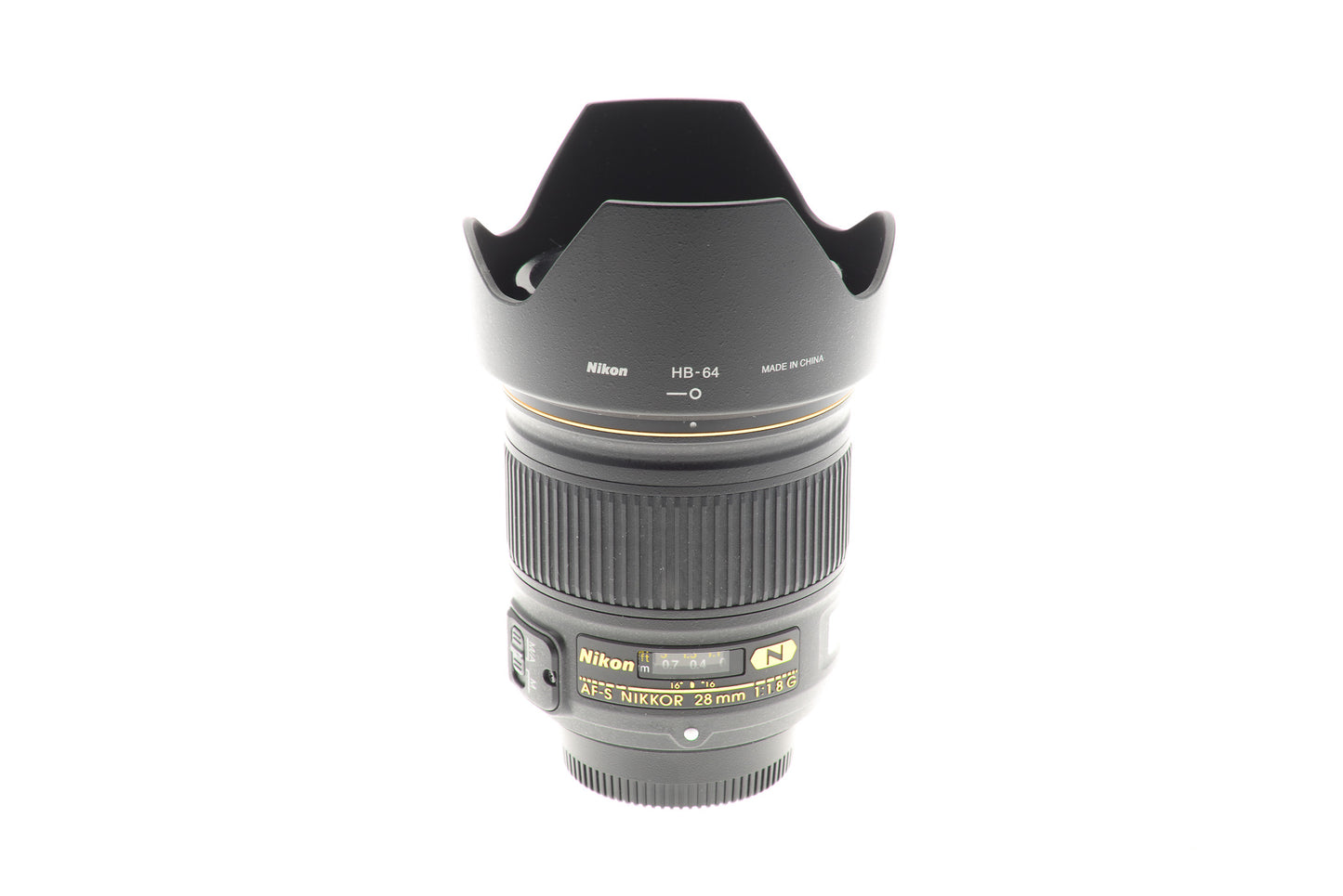 Nikon 28mm f1.8 G AF-S Nikkor - Lens