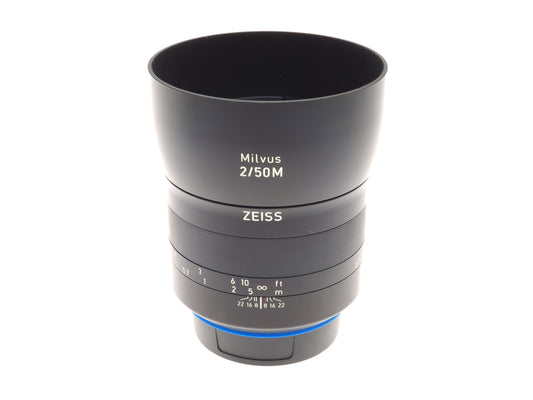 Carl Zeiss 50mm f2 Makro-Planar T* Milvus - Lens