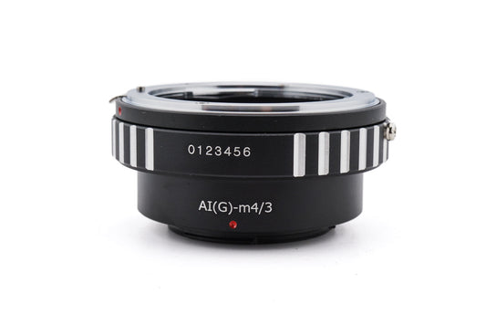 Generic Nikon F (G) - Micro Four Thirds (AI(G) - M4/3) Adapter - Accessory