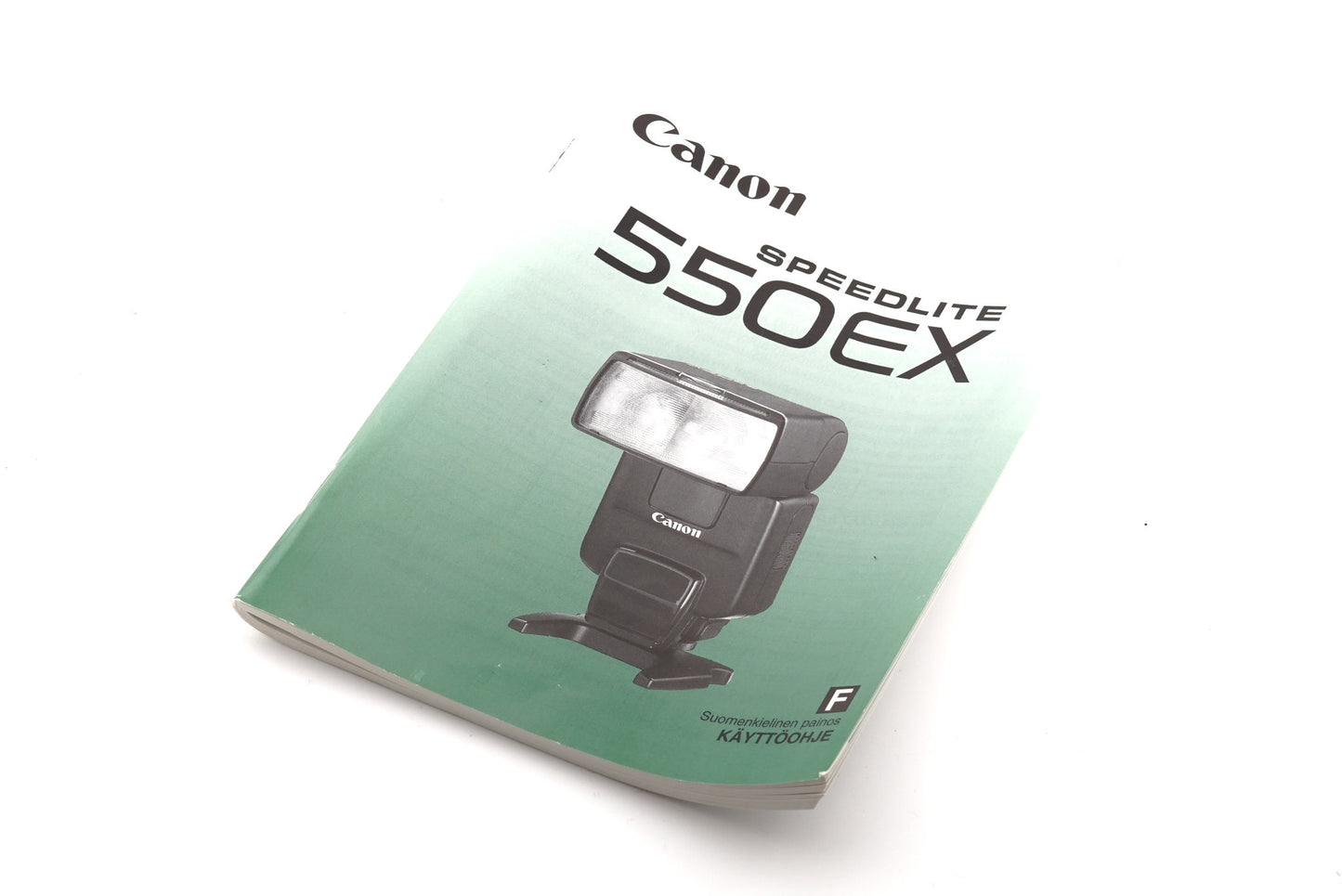 Canon Speedlite 550EX Instructions - Accessory