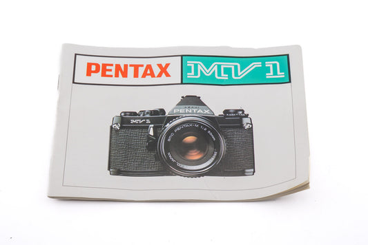 Pentax MV1 Instructions - Accessory