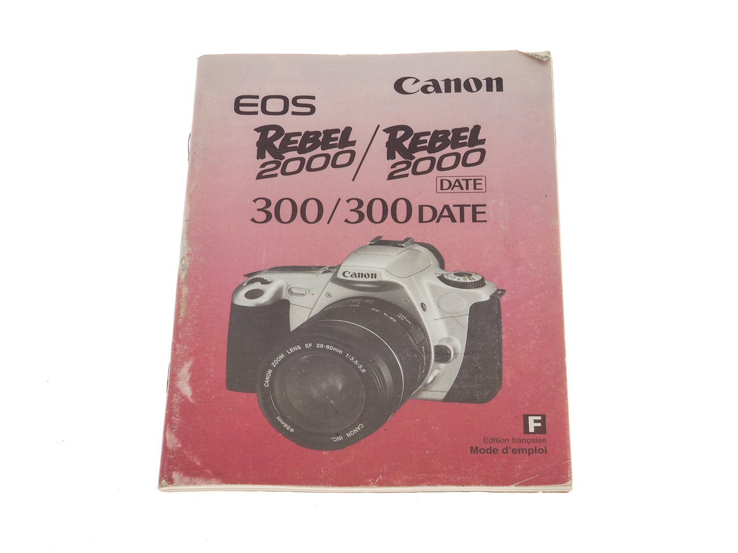 Canon EOS Rebel 2000/300(Date) Instructions