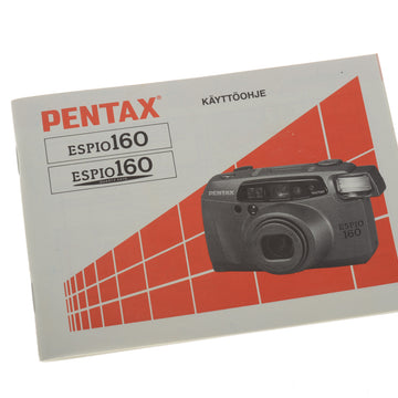 Pentax Espio 160/160 Quartz Date Käyttöohje