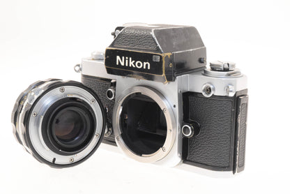Nikon F2 Photomic + 50mm f2 Nikkor-H.C Auto Pre-AI