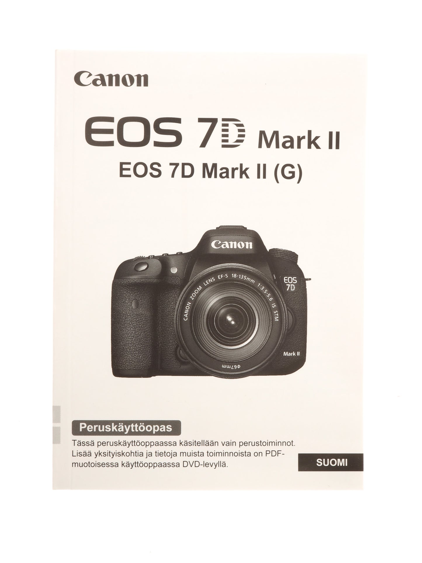 Canon 7D Mark II (G) Instructions